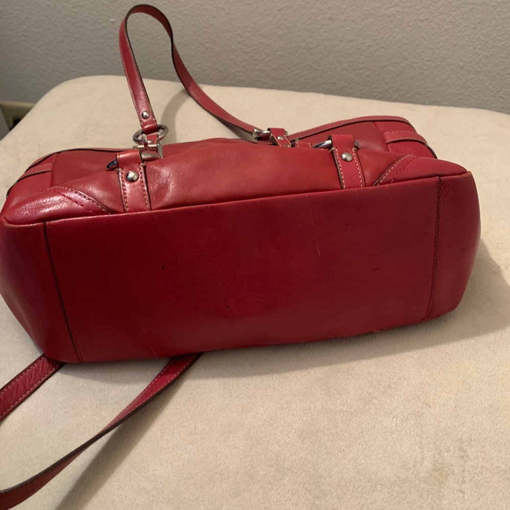 Red Coach Purse - Picture 7 of 7